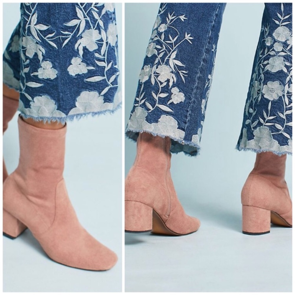 Anthro Pilcro floral flared crop—25 NWT - Picture 5 of 7